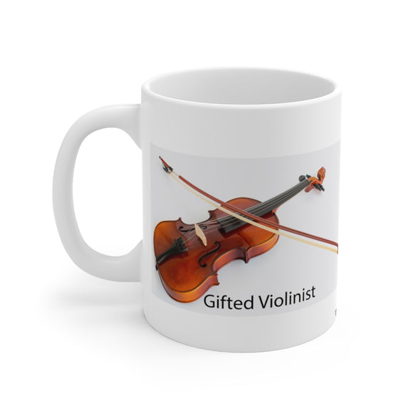 Gifted Violinist Ceramic Mug (EU) 11 oz and 15 oz