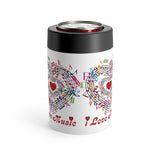 I Love Music Design 2 on Can Holder