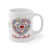 I Love Music Design 2 on Ceramic Mugs (11oz\15oz\20oz)