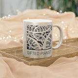 Gifted Pianist Metallic Mug (Silver / Gold) 11 oz